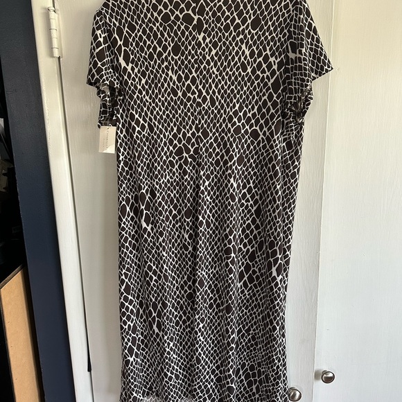 charter club  Brown and White Dress - Picture 4 of 4